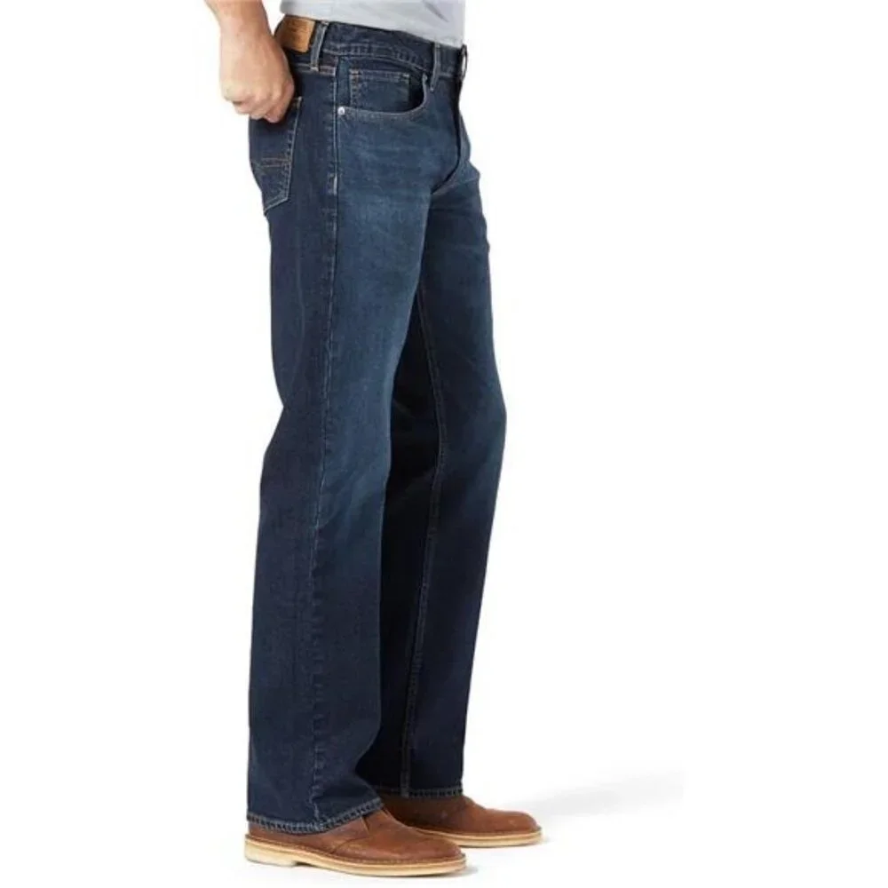 Levi Strauss Signature Gold Men's Relaxed Fit Flex Jeans (Available in Big & - Picture 3 of 5